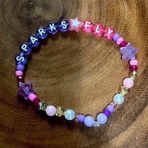 5 for $10 Taylor Swift Handmade Friendship Beaded Bracelet
“Sparks Fly”